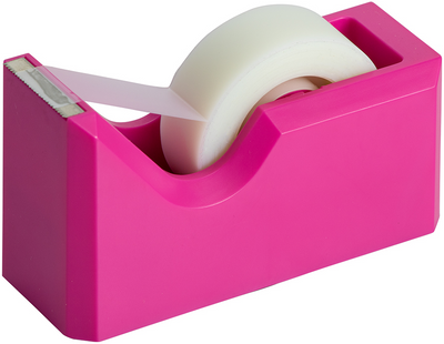 Fuchsia Tape Dispenser