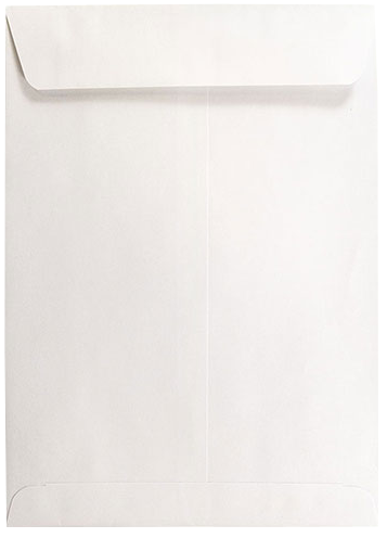 White 28lb 7 1/2 x 10 1/2 Open End Envelopes