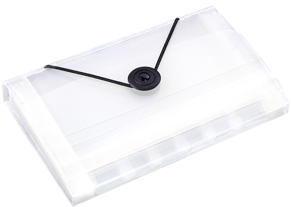Clear Coupon Size 13 Pocket Expanding Files (4 1/4 x 6 3/4)