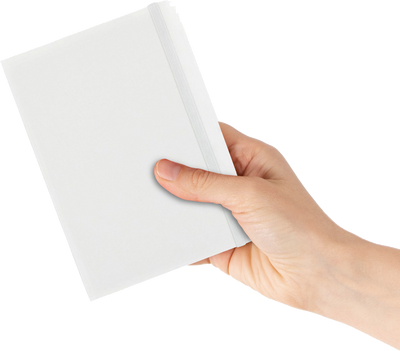 White Medium 5 x 7 Notebooks (100 Lined Pages)