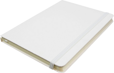 White Medium 5 x 7 Notebooks (100 Lined Pages)
