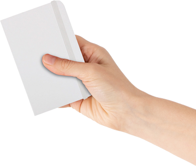 White Small 3 3/4 x 5 5/8 Notebooks (100 Lined Pages)