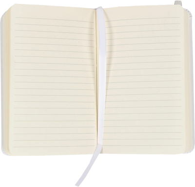 White Small 3 3/4 x 5 5/8 Notebooks (100 Lined Pages)