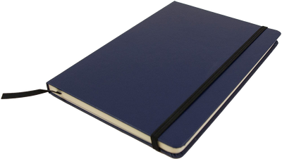 Blue Large 5 7/8 x 8 1/2 Notebooks (100 Lined Pages)