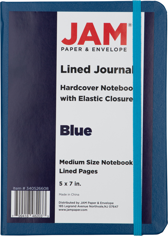 Blue Medium 5 x 7 Notebooks (100 Lined Pages)