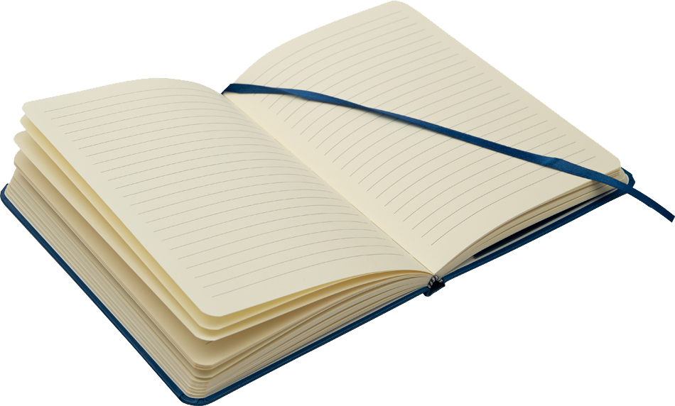 Blue Medium 5 x 7 Notebooks (100 Lined Pages)