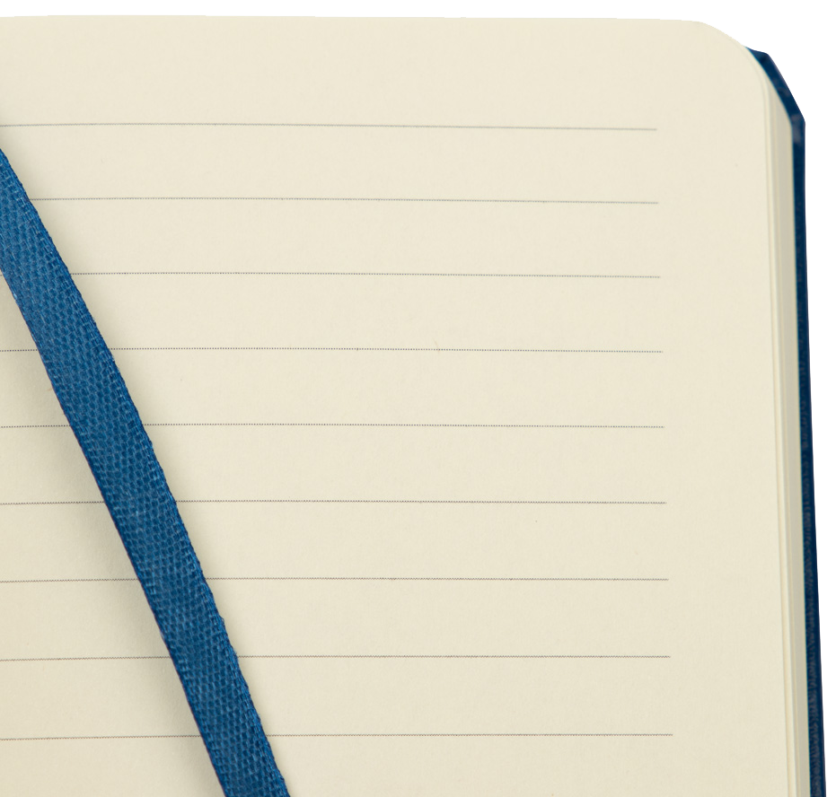 Blue Small 3 3/4 x 5 5/8 Notebooks (100 Lined Pages)