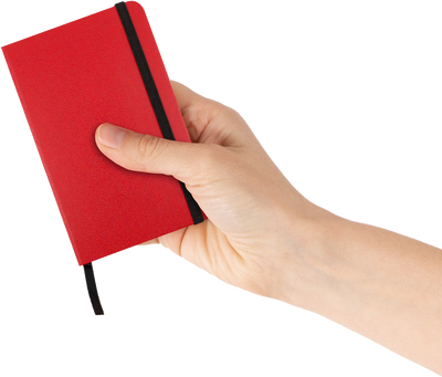Red Small 3 3/4 x 5 5/8 Notebooks (100 Lined Pages)