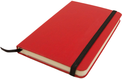 Red Small 3 3/4 x 5 5/8 Notebooks (100 Lined Pages)