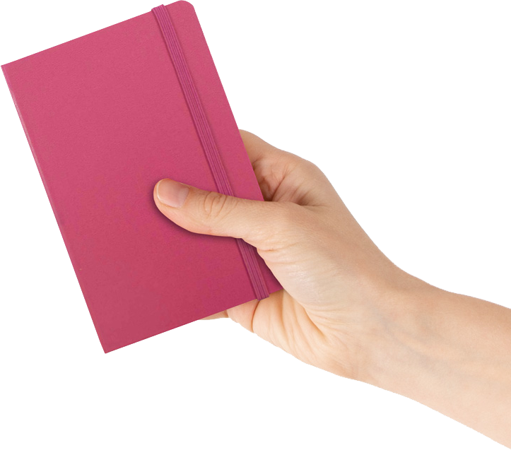 Pink Berry Travel Size 4 x 6 Notebooks (70 Dotted Pages)