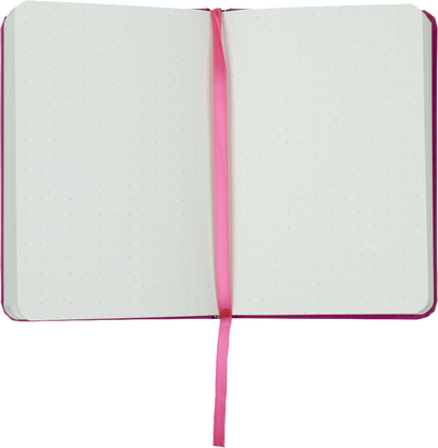 Pink Berry Travel Size 4 x 6 Notebooks (70 Dotted Pages)