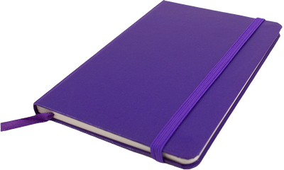Plum Purple Travel Size 4 x 6 Notebooks (70 Dotted Pages)