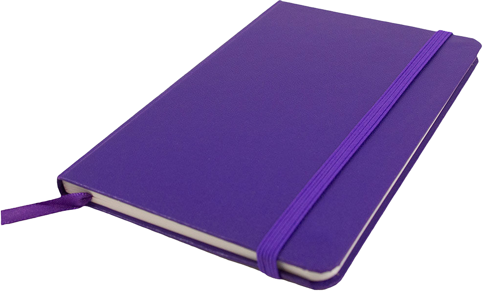 Plum Purple Travel Size 4 x 6 Notebooks (70 Dotted Pages)