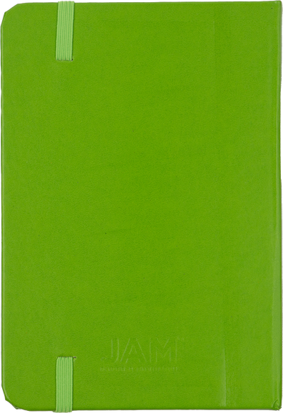 Green Apple Travel Size 4 x 6 Notebooks (70 Dotted Pages)