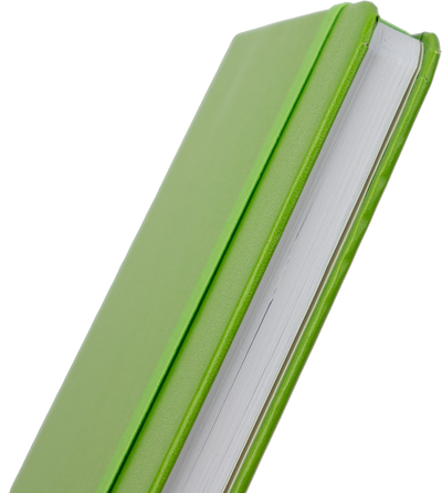 Green Apple Travel Size 4 x 6 Notebooks (70 Dotted Pages)
