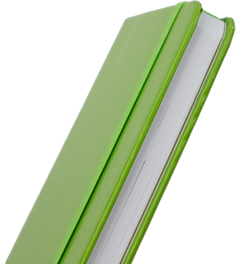 Green Apple Travel Size 4 x 6 Notebooks (70 Dotted Pages)