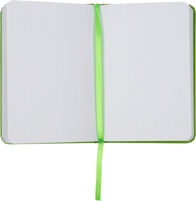 Green Apple Travel Size 4 x 6 Notebooks (70 Dotted Pages)