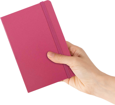 Pink Berry Large 5 7/8 x 8 1/2 Notebooks (70 Dotted Pages)