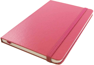 Pink Berry Large 5 7/8 x 8 1/2 Notebooks (70 Dotted Pages)