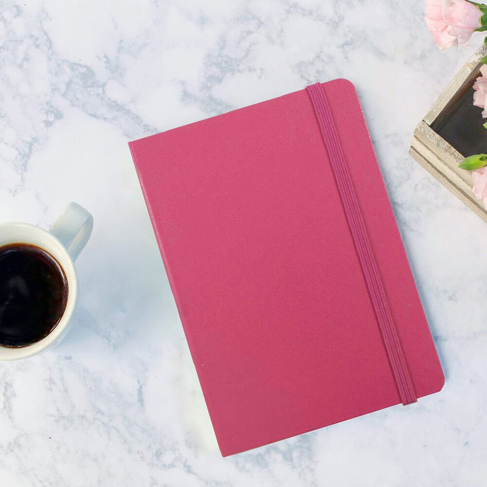 Pink Berry Large 5 7/8 x 8 1/2 Notebooks (70 Dotted Pages)
