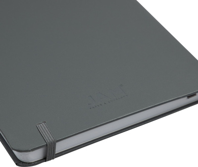 Storm Gray Large 6 x 8 1/2 Notebooks (70 Dotted Pages)