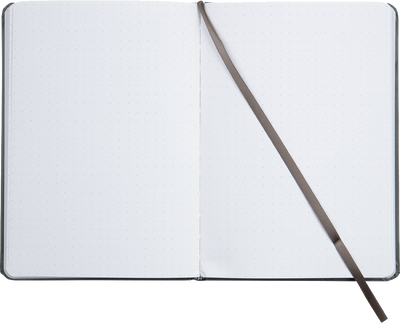 Storm Gray Large 6 x 8 1/2 Notebooks (70 Dotted Pages)