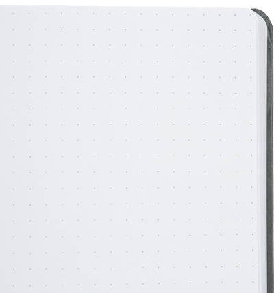 Storm Gray Large 6 x 8 1/2 Notebooks (70 Dotted Pages)