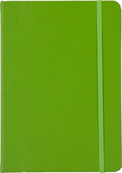 Green Apple Large 5 7/8 x 8 1/2 Notebooks (70 Dotted Pages)