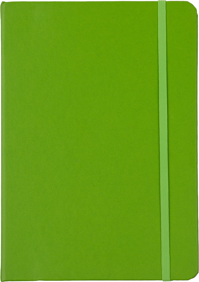 Green Apple Large 5 7/8 x 8 1/2 Notebooks (70 Dotted Pages)