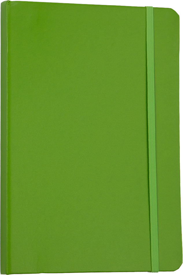 Green Apple Large 5 7/8 x 8 1/2 Notebooks (70 Dotted Pages)
