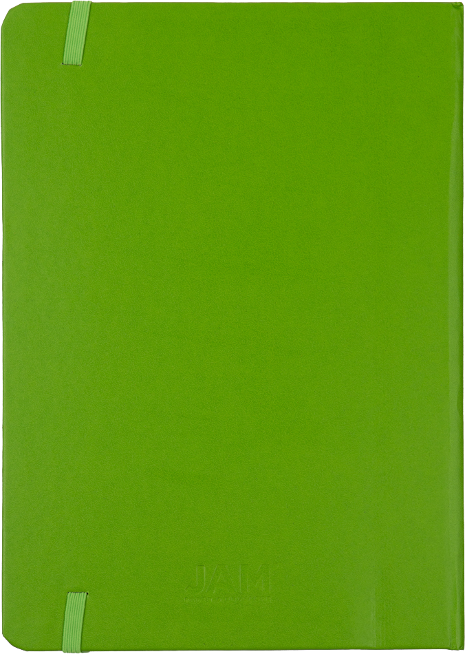 Green Apple Large 5 7/8 x 8 1/2 Notebooks (70 Dotted Pages)