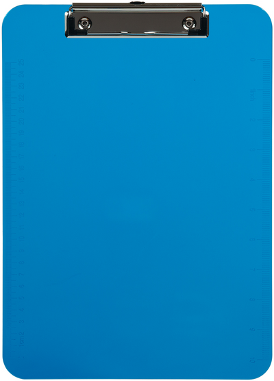 Blue Plastic 9 x 13Clipboards