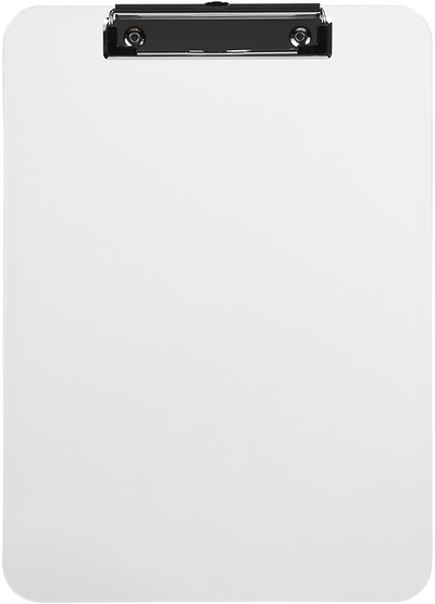 Clear 9 x 13 Plastic Clipboards