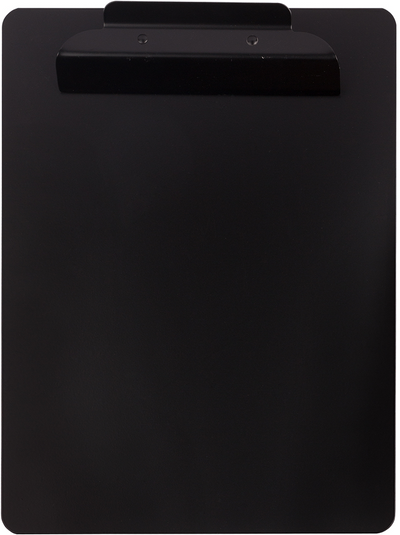 Black Aluminum 9 x 13 Clipboards with Hinge