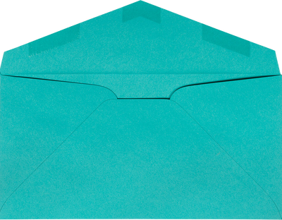 Sea Blue 24lb #7 3/4 Monarch Envelopes (3 7/8 x 7 1/2)