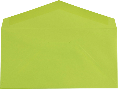 Wasabi Lime Green 24lb #7 3/4 Monarch Envelopes (3 7/8 x 7 1/2)