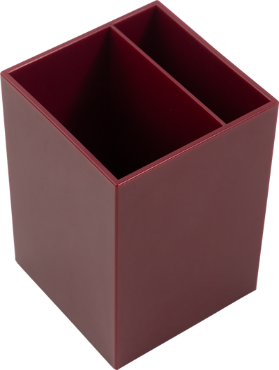 Burgundy Pen Holder