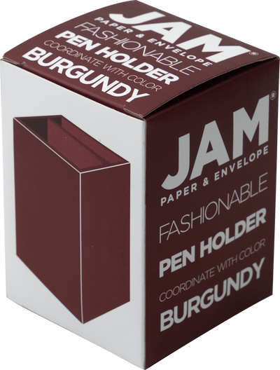 Burgundy Pen Holder