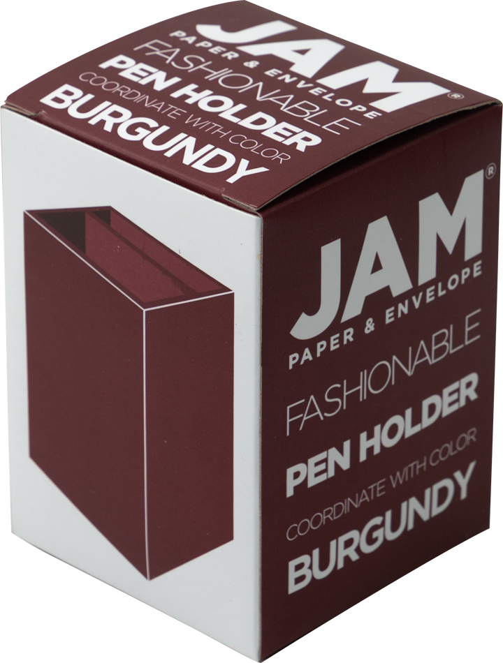 Burgundy Pen Holder
