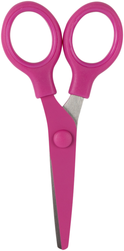 Fuchsia Mini Soft Grip Scissors
