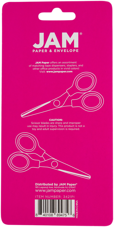 Fuchsia Mini Soft Grip Scissors
