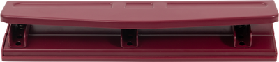 Burgundy Standard 3 Hole Punch - 10 Sheet Capacity
