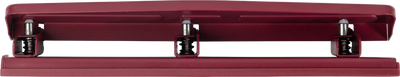 Burgundy Standard 3 Hole Punch - 10 Sheet Capacity