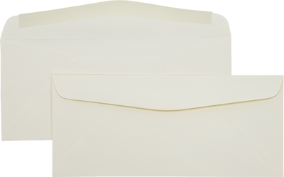 Natural 28lb #10 Commercial Flap Envelopes (4 1/8 x 9 1/2)