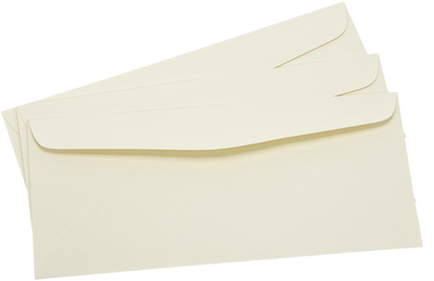 Natural 28lb #10 Commercial Flap Envelopes (4 1/8 x 9 1/2)