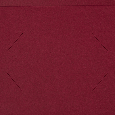 Burgundy Linen 9 x 12 Folders