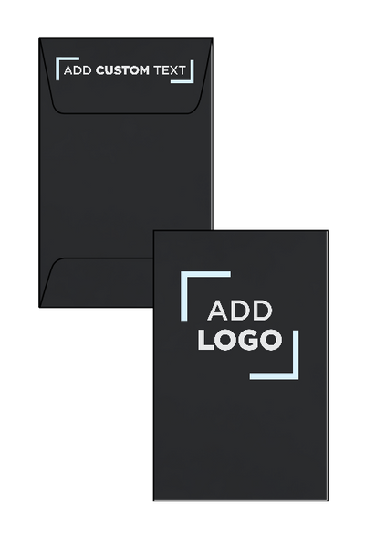 Smooth Midnight Black 32lb #1 Coin Envelopes (2 1/4 x 3 1/2)