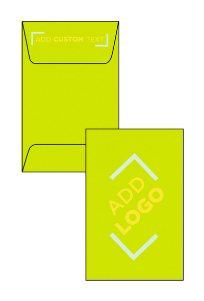 Wasabi Lime Green 32lb #1 Coin Envelopes (2 1/4 x 3 1/2)
