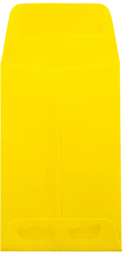 Yellow 24lb #1 Coin Envelopes (2 1/4 x 3 1/2)