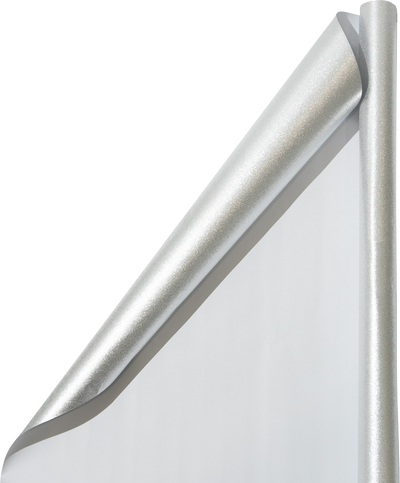 Silver Glitter Wrapping Paper (25 Sq Ft)
